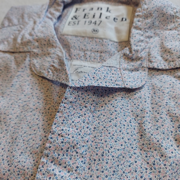 NWT Frank & Eileen Frank Superfine Cotton Poplin Button-Down Shirt - Picture 10 of 12